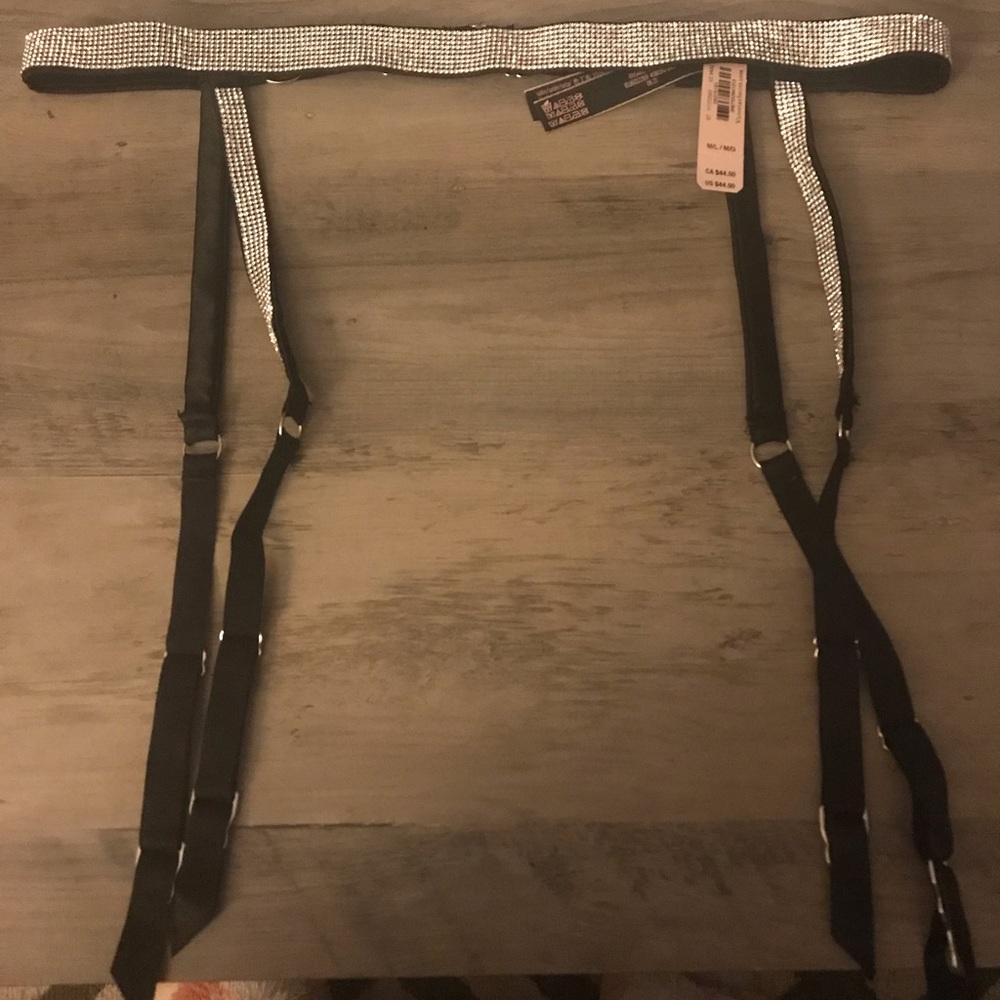 BNWT Victoria Secret Sparkly Garter size M/L